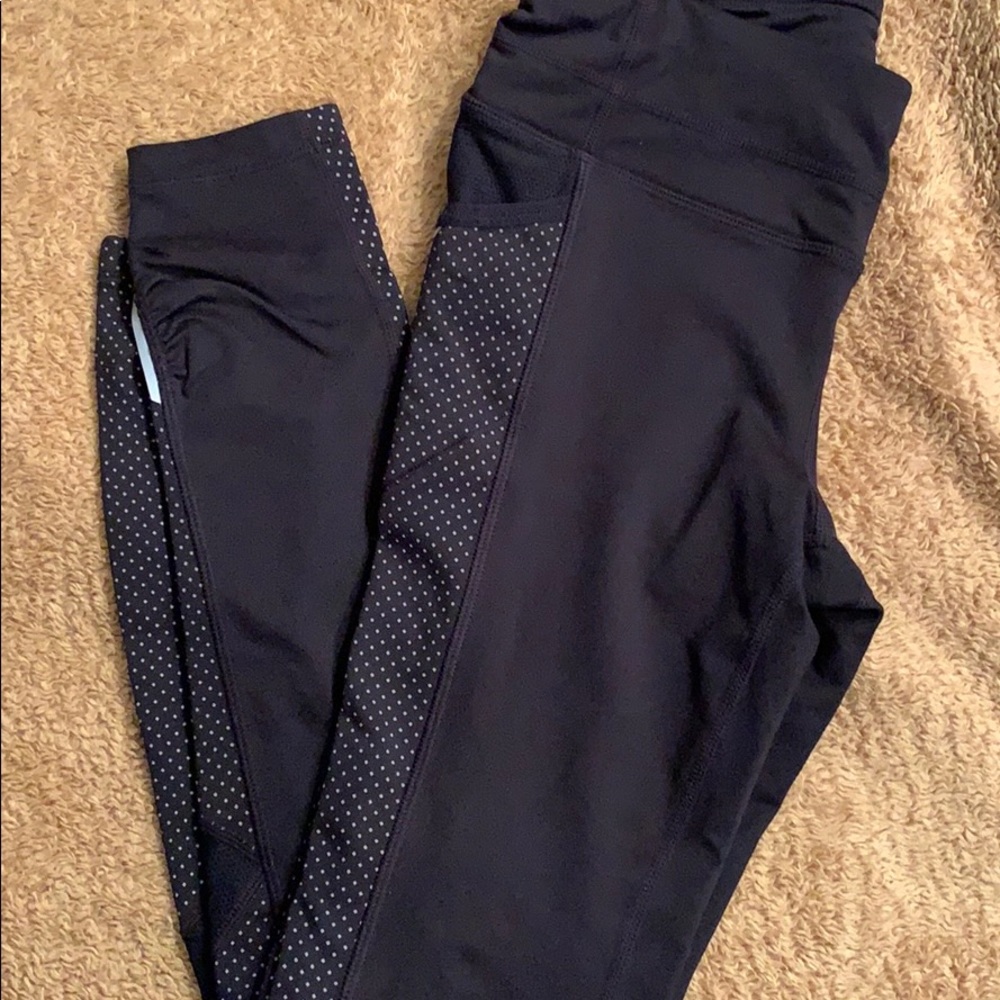 Athleta reflective run leggings